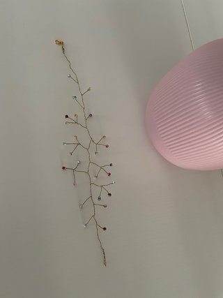 Gargantilla/chocker artesanal rama/enredadera