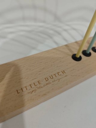 Ábaco Little Dutch Arcoíris Rosa