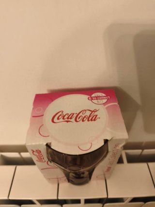 Bicchiere grigio Coca-Cola McDonald new Glass coll