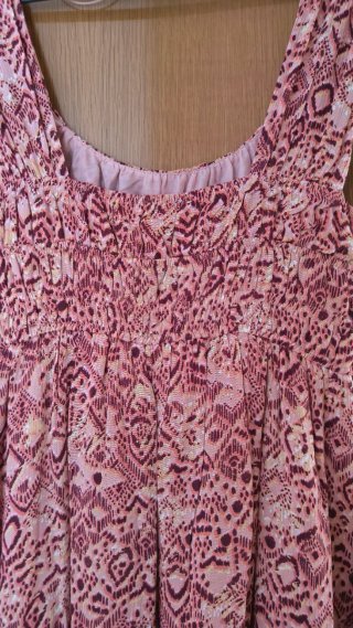 Vestido estampado Stradivarius