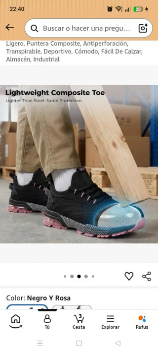 Zapatos de seguridad mujer SPIEZ