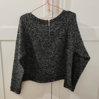 Jersey oxmo negro y gris