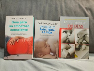 Pack 3 libros embarazo y lactancia
