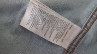 Camisa Tommy Jeans Azul