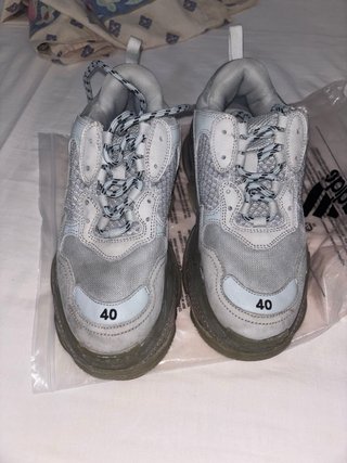 Zapatillas Balenciaga Grises Talla 40