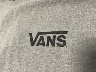 Sudadera Vans Gris Jaspeado Original