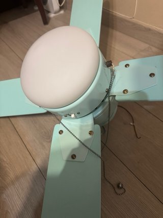 Ventilador de techo con luz