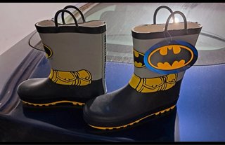 Botas de agua Batman niño