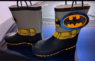 Botas de agua Batman niño