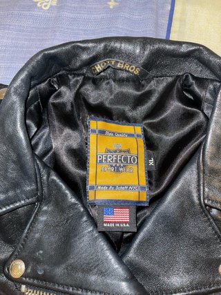 Cazadora Cuero Schott NYC Perfecto USA