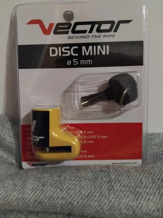Candado Disco Moto Vector Ø 5 mm