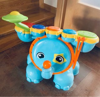 Batería infantil elefante musical
