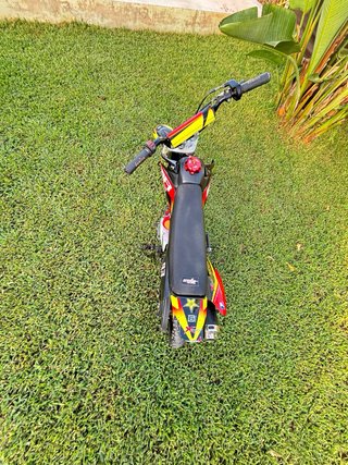 Pit Bike IMR Motocross Negra y Roja