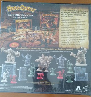 Heroquest La Horda del Ogro Expansión Español
