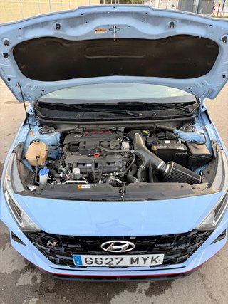 Hyundai i20N Performance Blue