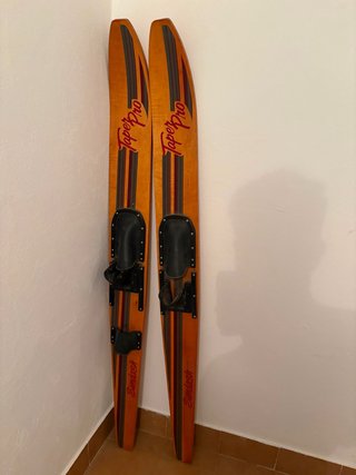 Esquís Acuáticos Taper Pro Sundash, vintage
