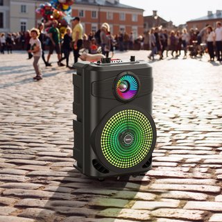 Altavoz Hoco BS46 Karaoke Bluetooth 10W + Micro