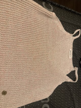 Top punto Brownie rosa Talla XS/S