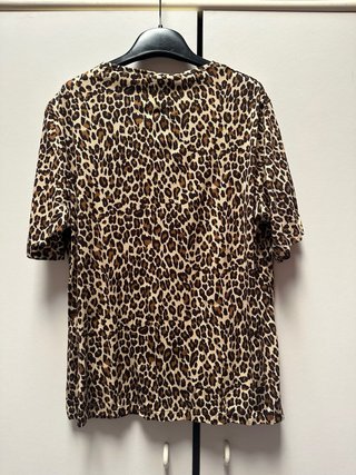 T-shirt donna stampa leopardo  L/XL