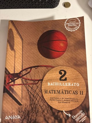 Matemáticas II. 2o de Bachillerato