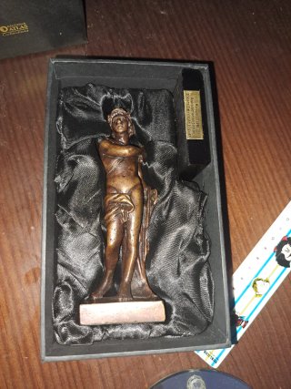 Figura Bronce Dios Mercurio Hermes