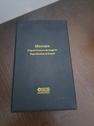 Figura Bronce Dios Mercurio Hermes