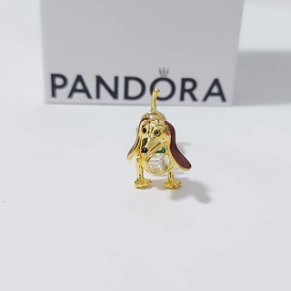 Pandora Dachshund Dog Charm