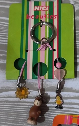 Porta-chaves NICI Beauties Urso Castanho