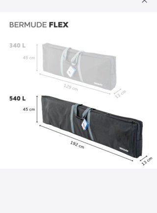 Funda guarda esquís - 192x45x13
