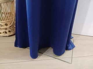 Vestido largo fiesta azul