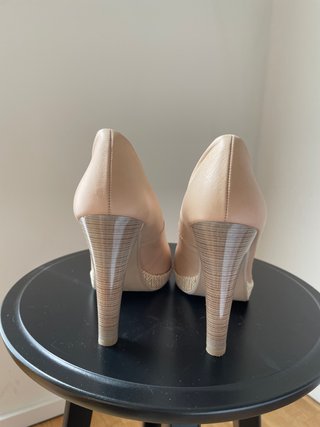 Tacones Hispanitas Talla 39 Beige