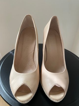 Tacones Hispanitas Talla 39 Beige