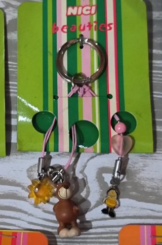 Porta-chaves NICI Beauties Urso Castanho