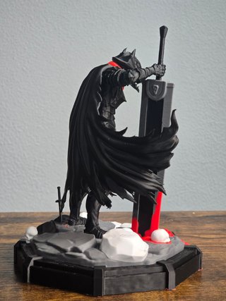 Estátua Guts Berserker Armor Custom Diorama