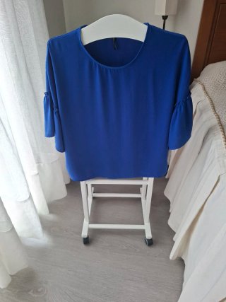 Blusa azul talla M + Regalo