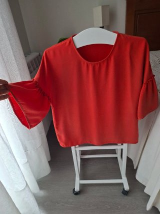 Blusa azul talla M + Regalo