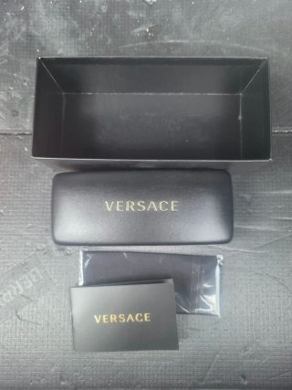 Estuche Gafas Versace Negro