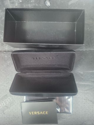 Estuche Gafas Versace Negro