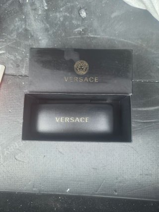 Estuche Gafas Versace Negro