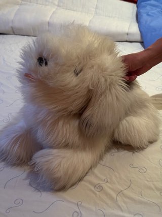 Peluche Conejo Blanco Suave Grande