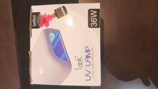Lâmpada UV 36W Look Import para Unhas