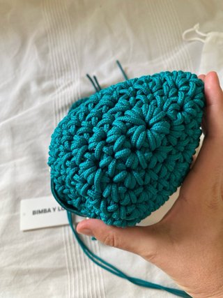 Bolso Bimba y Lola cubo teal