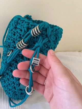 Bolso Bimba y Lola cubo teal