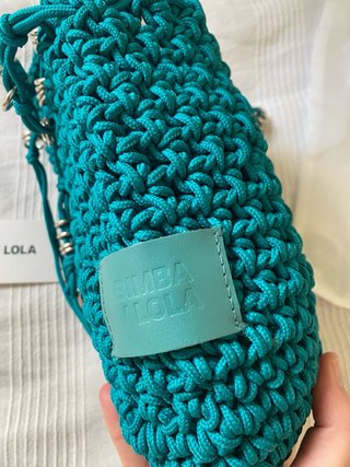 Bolso Bimba y Lola cubo teal
