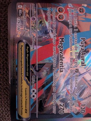 Mega-Lucario ex #179/180 Carta Pokémon