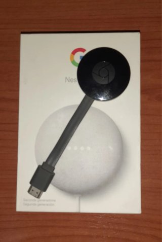 Google Nest Mini 2ª Gen Blanco+chromecast