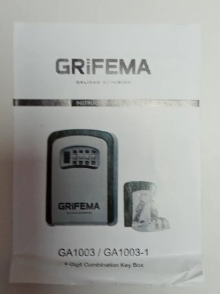 Caja de seguridad para llaves GRIFEMA GA1003-1