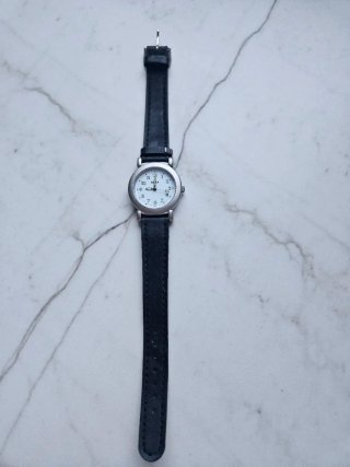 Reloj ADEX Negro y Plateado