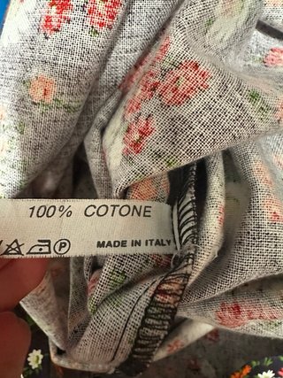 Vestito camicia floreale vintage taglia XL