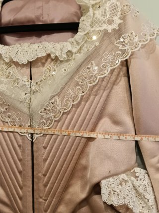 Traje Fallera Niña Rosa 6 años